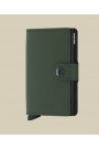 MINIWALLET MATTE GREEN & BLACK