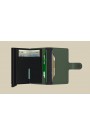 MINIWALLET MATTE GREEN & BLACK
